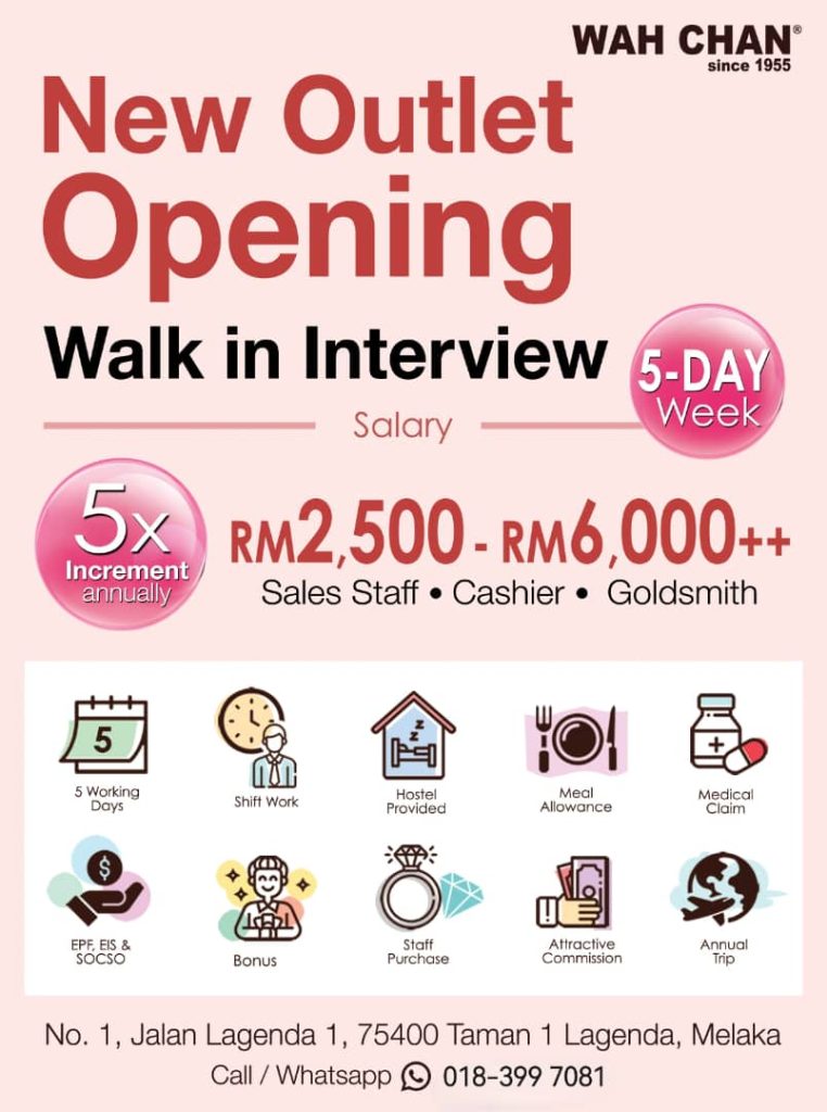 Melaka Job Vacancy